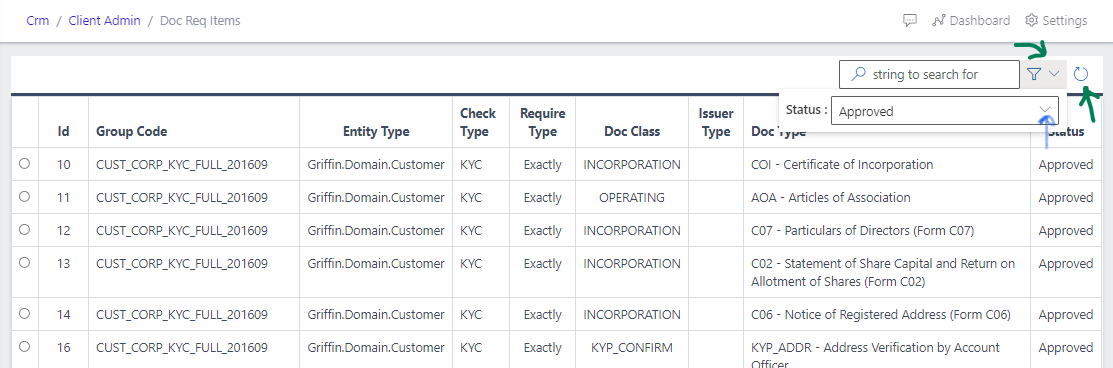 Fig 3  Searching Document Required Item