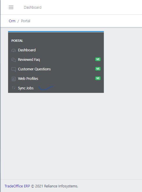 Fig 1  Navigating to Synchronization Jobs