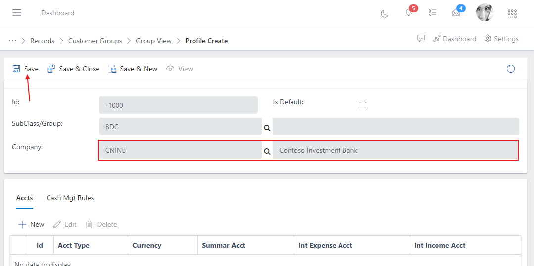 image showing activated customer group