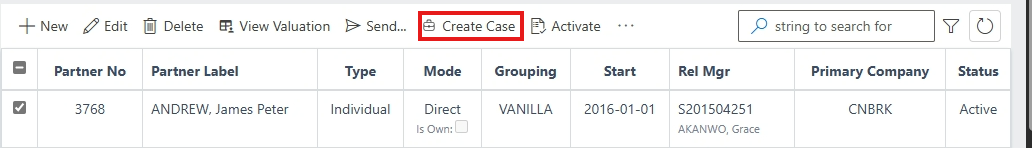 image showing create case