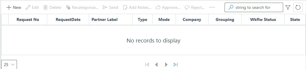 Customers Signup view