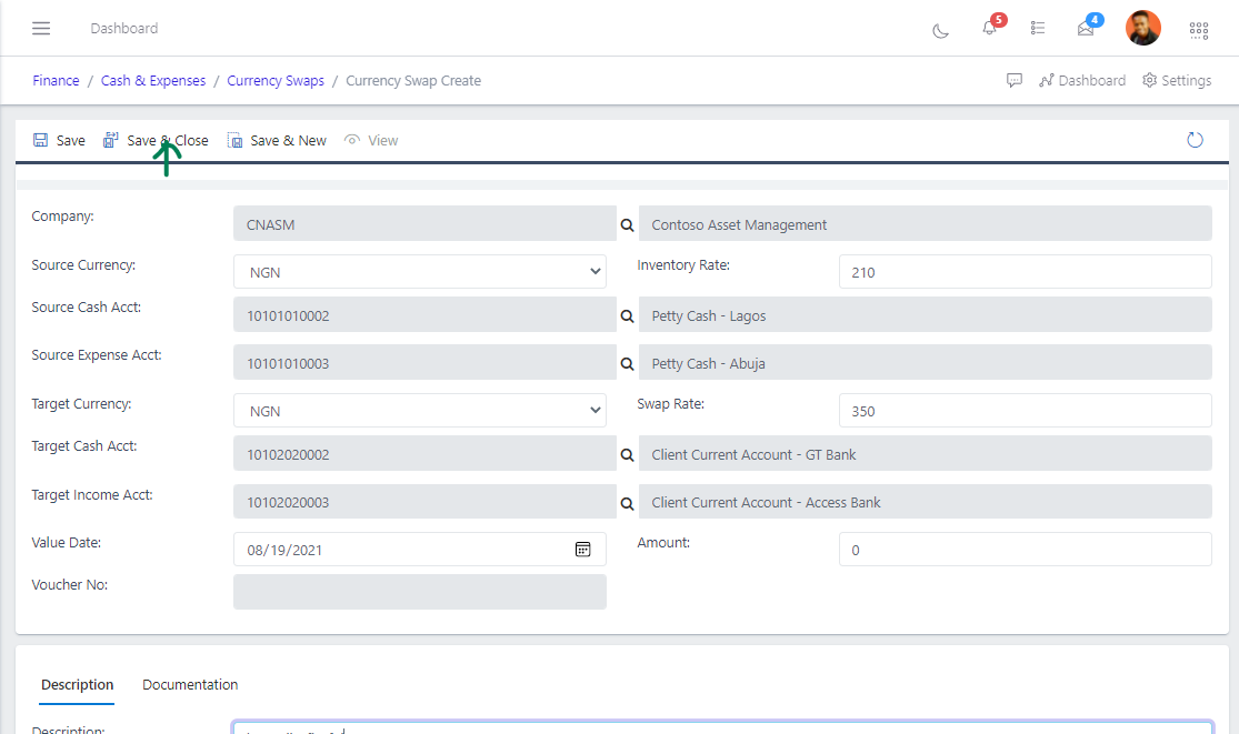 Fig 5 Saving Currency Swaps