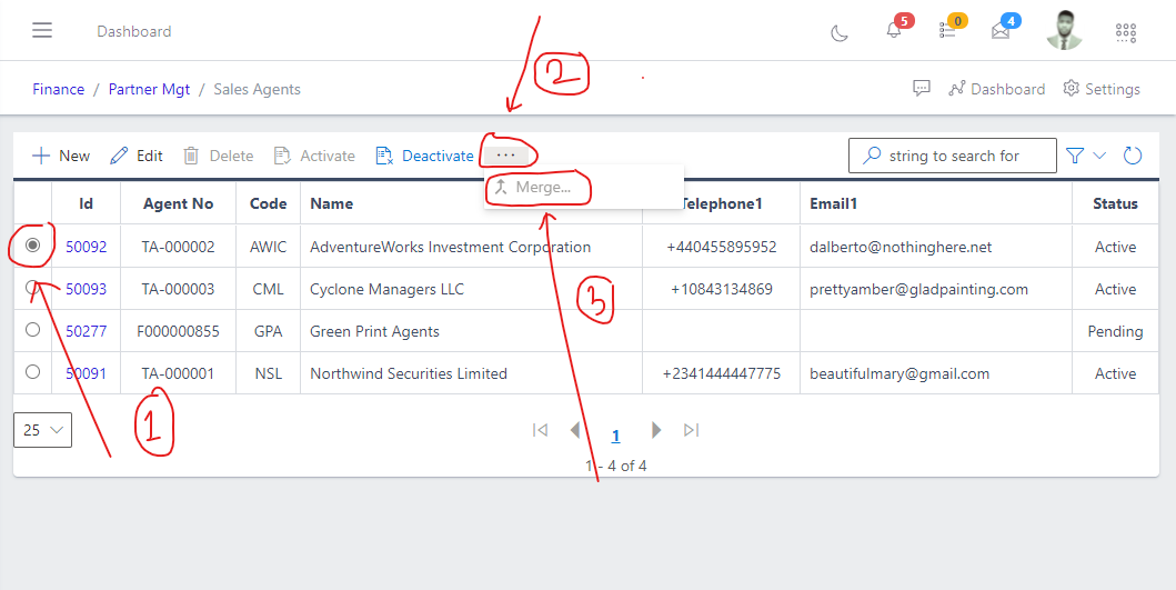 Image showing elipse icon for extra menus