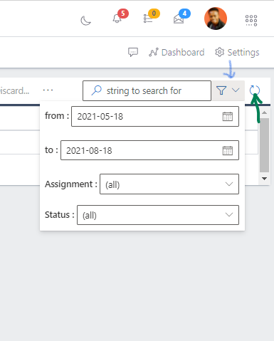 Fig 3 Searching transfer