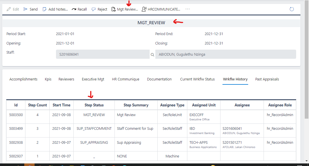 Fig 11. Management review