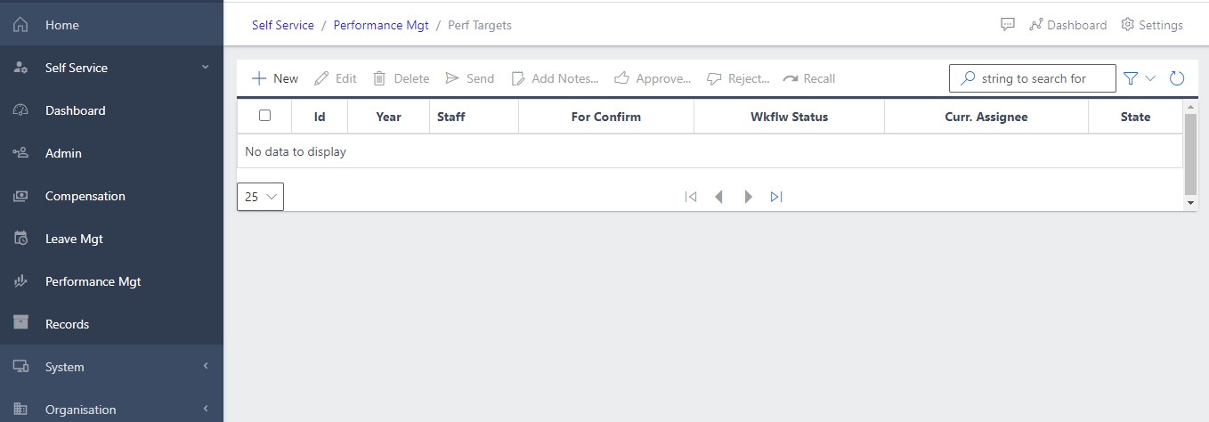 image Showing one’s own targets