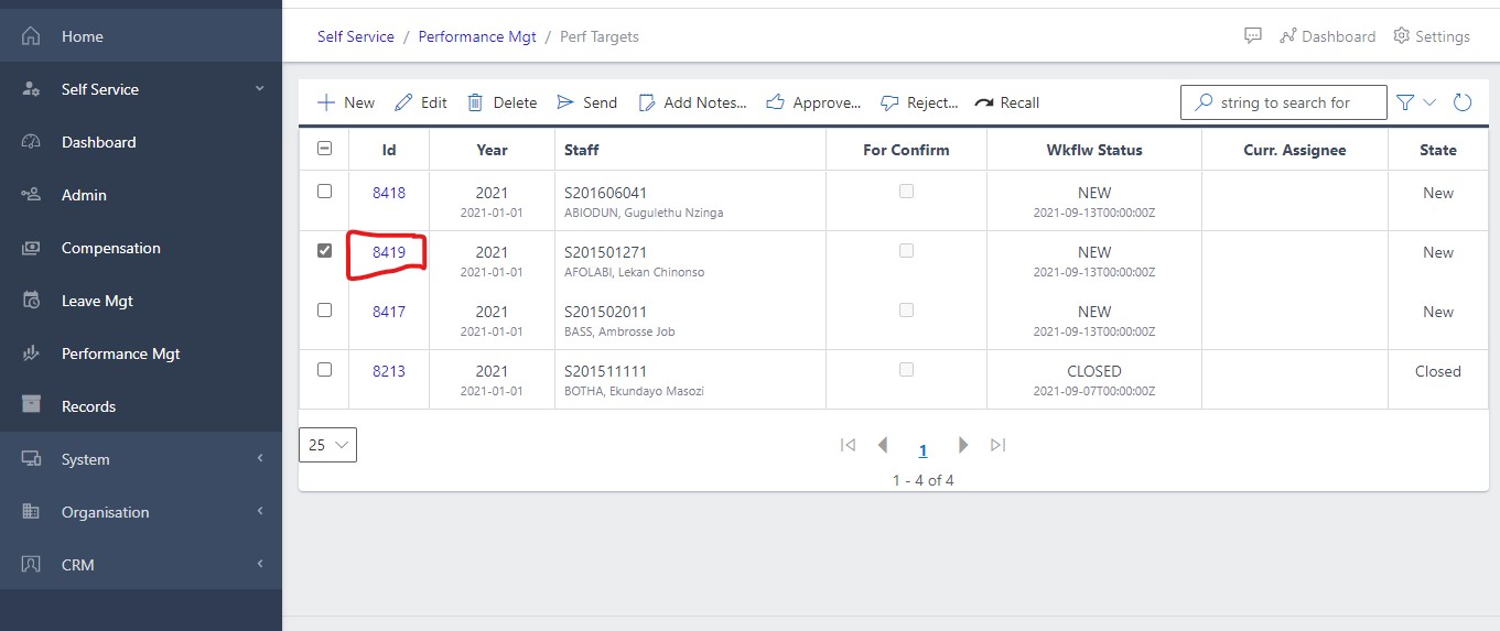 image Showing the ID Link 