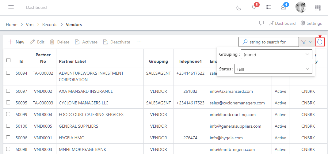 image showing refresh icon