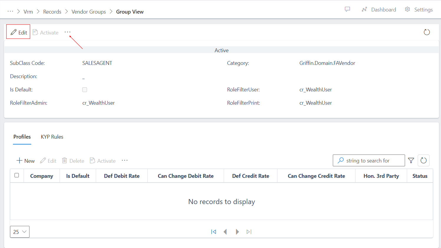 image showing more command options